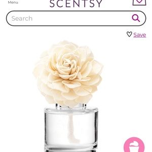 Two Scentsy fragrance flowers